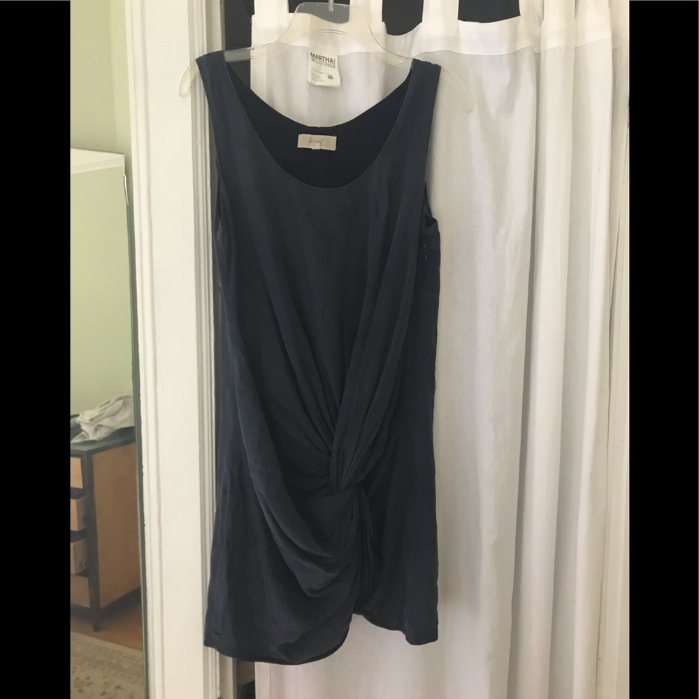 Lost April Knot Front Dress